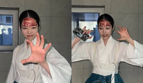 Noh Yoon-seo's unexpected charm: From bloody makeup to aegyo on the set of 'Donggung'