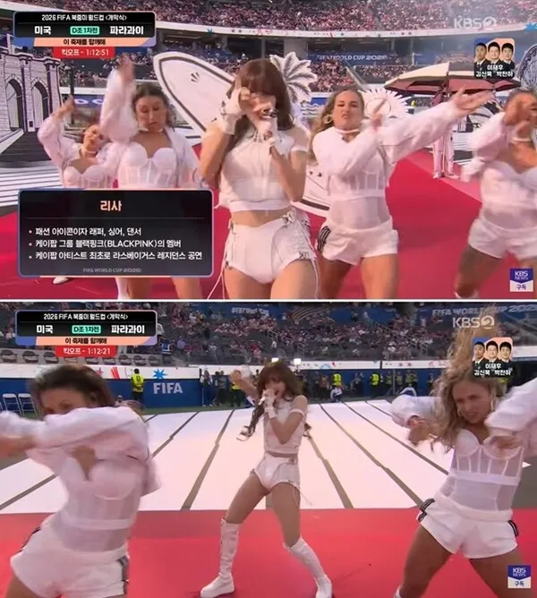 Lisa BLACKPINK gây ấn tượng với màn trình diễn rực rỡ tại lễ khai mạc World Cup