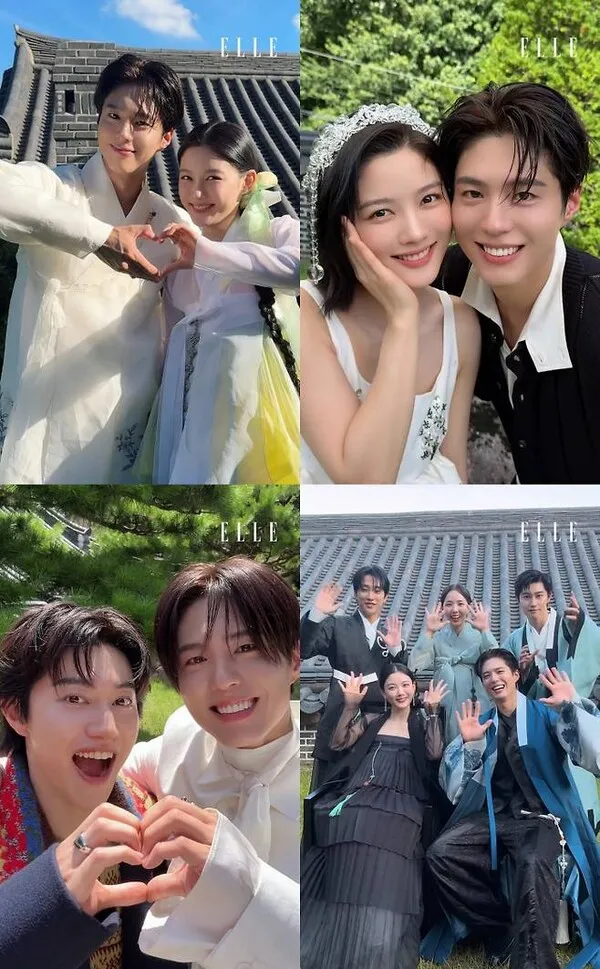パク・ボゴム♥キム・ユジョン、『雲から来たあの時』記念フォトではなくウェディングフォトのような「錯覚」を