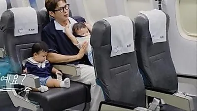 ソン・ミンス、双子を連れて海外旅行の予行演習―過酷な育児の現実が明らかに