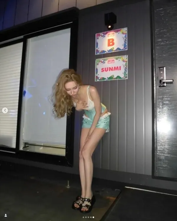 「やはりウォーターボムの始まりはSUNMI」元祖女神の帰還