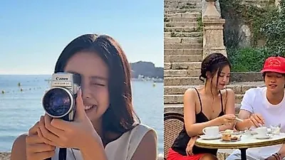 BLACKPINK's Jennie stuns fans with natural beach vibes alongside Kai