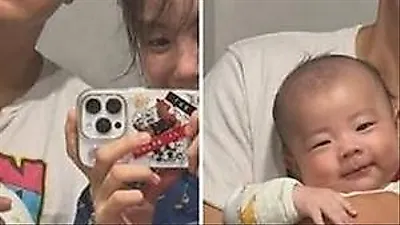 Actor Lee Si-eon Shows Off 4-Month-Old Son: 'It's Okay to be a Doting Father'