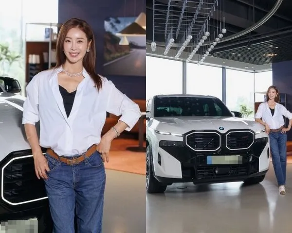 46歳で妊娠、2億ウォン台のSUVをプレゼントされ笑顔「ベビーカー、チャイルドシートが載る」