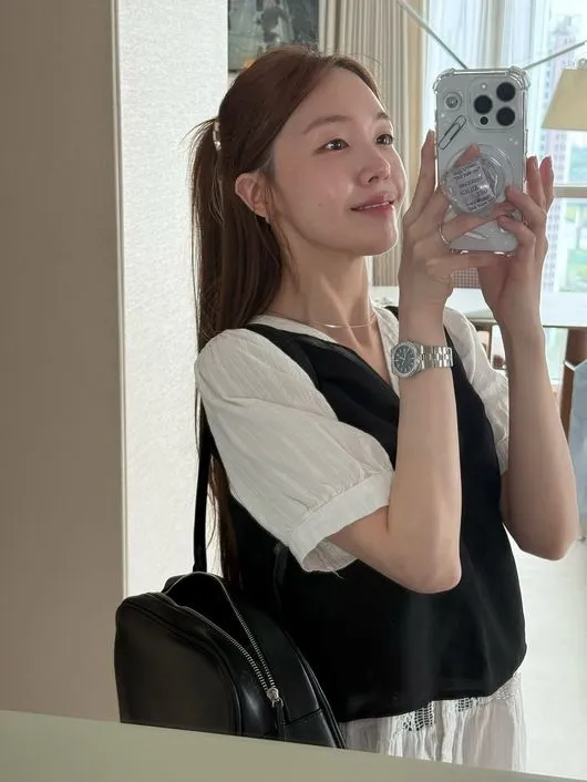 Girl's Day Minah Attends Niece's 100th Day Celebration