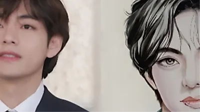 Min Ani's 'unrooted' art goes global after drawing BTS's Park Ji-min