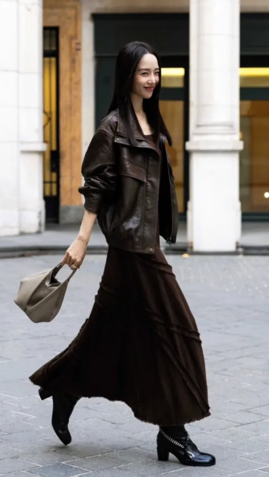 Shin Hye-sun showcases slimmed-down figure and signature 'Lady Dua' fashion sense