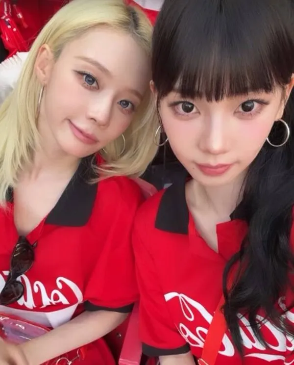 aespa Karina and Winter: The Victory Fairies of the Czech Republic Match