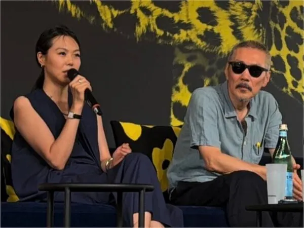 Hong Sang-soo và Kim Min-hee 'Ánh mắt không thể rời', càn quét 3 giải thưởng tại Locarno