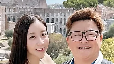 Yoon Jeong-su Enjoys Roman Holiday with Wife Wonjin-seo After Losing Weight