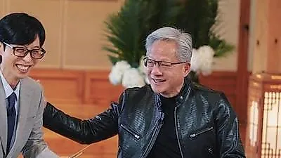 Jensen Huang nhảy theo nhạc phim K-Pop Demon Hunters trên You Quiz on the Block