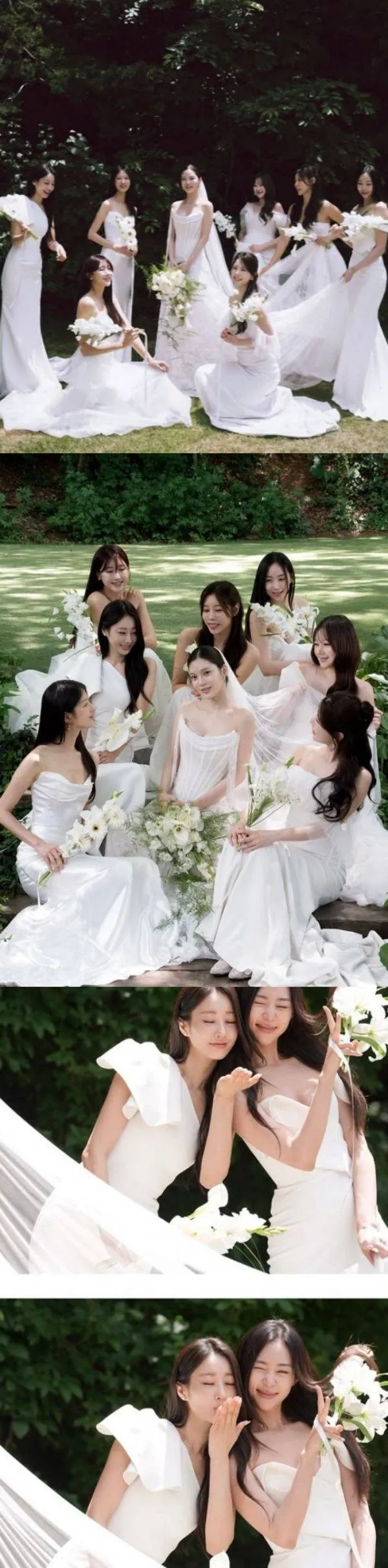 Nine Muses reunites in full for Jo Ga-bin, who is in her final stages of pregnancy