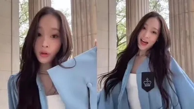 Shinsegae Family Member Annie Nears Columbia University Graduation
