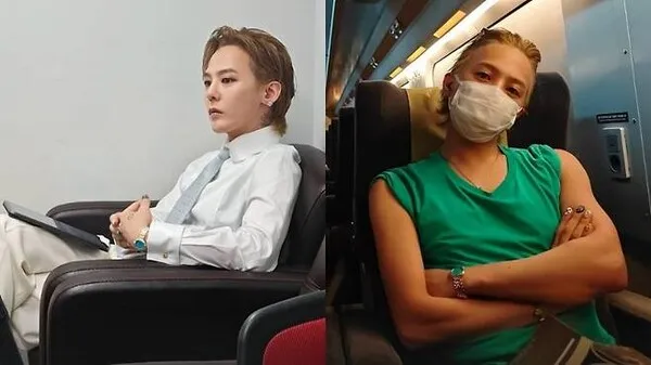 G-Dragon shows world-class presence even on the KTX