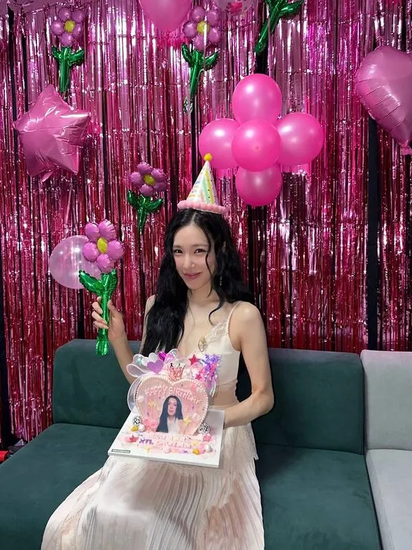ティファニー・ヨン、ピョン・ヨハンとの結婚後初の誕生日「幸せな8月の初日」