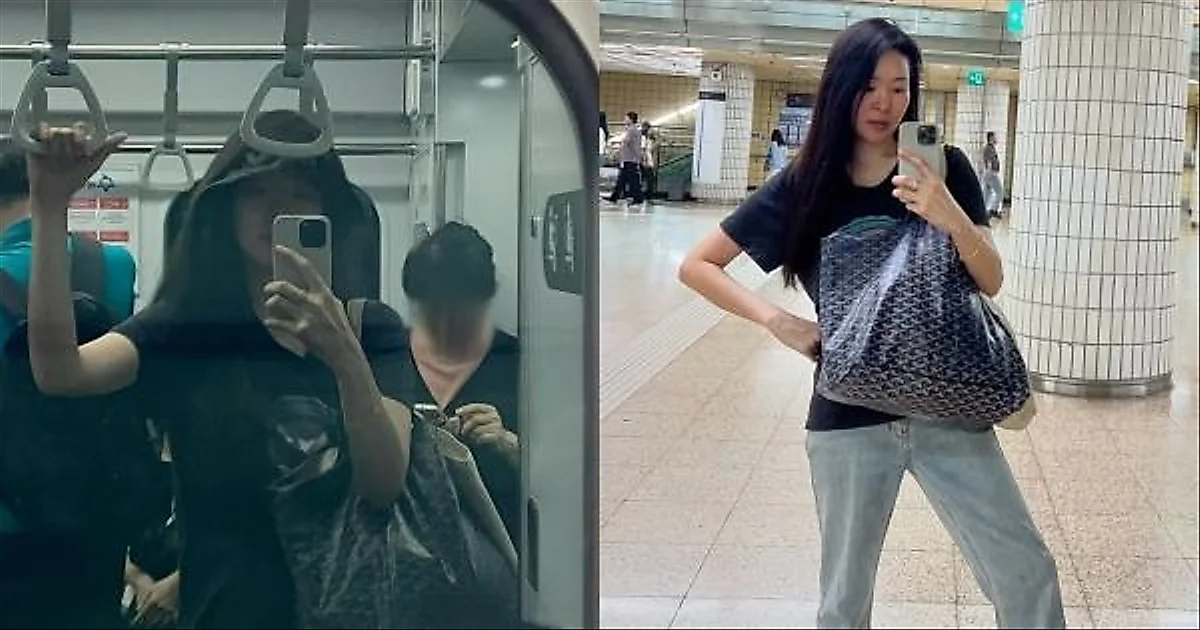 Mi Ja gây chú ý với cuộc sống đời thường giản dị khi đi tàu điện ngầm
