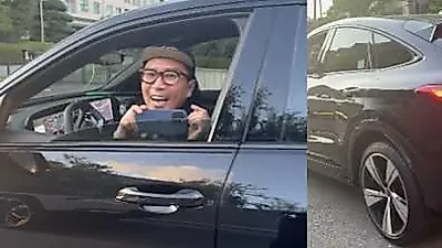Jeong Jae-hyeong lái SUV 100 triệu won đón Uhm Jung-hwa sau 56 năm không bằng lái
