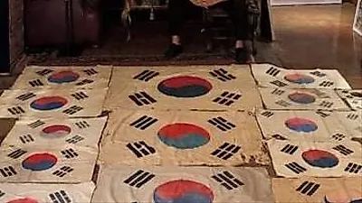 Bae Jung-nam reveals blood-stained 1950s Taegukgi for Liberation Day