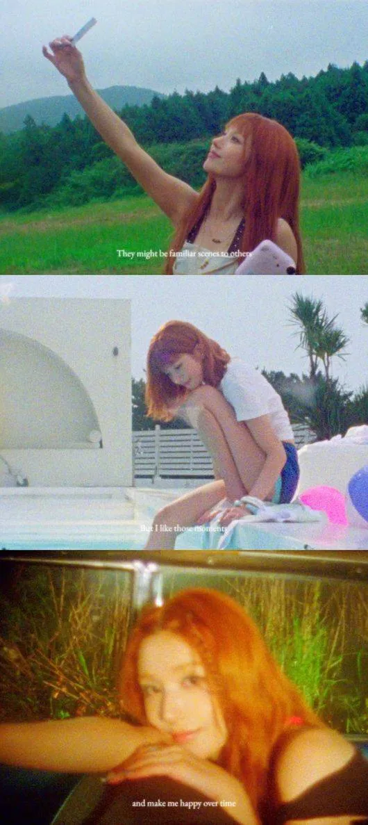 Kwon Eun-bi khẳng định vị thế 'Nữ hoàng mùa hè' với sắc cam rực rỡ: 'Mùa hè là của tôi'
