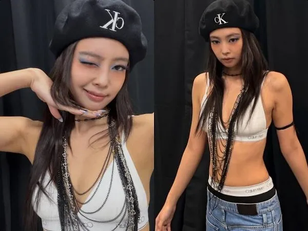 BLACKPINKジェニー、下着を覗かせた破格のサギングスタイルでサマーソニックのステージを熱狂させる