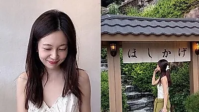 Baek Jin-hee reveals toned physique during Busan trip