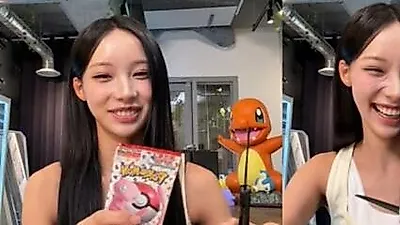 RESCENE's Woni sparks controversy over cutting Pokemon card packs