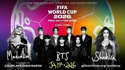 BTS to be Co-Headliners for the North/Central America World Cup Final Halftime Show