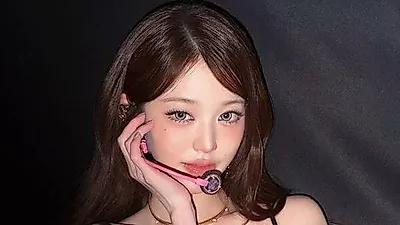 Ive's Jang Won Young teaches Gen Z slang to Dustin Nippert