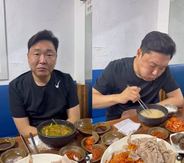 PSY's Slim Appearance Sparks Curiosity: "Did He Get Mounjaro?" Despite Devouring Pork Soup and Boiled Meat