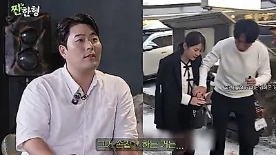 キム・ヘジュン、台本にない妻キム・スンヘへのスキンシップに激怒