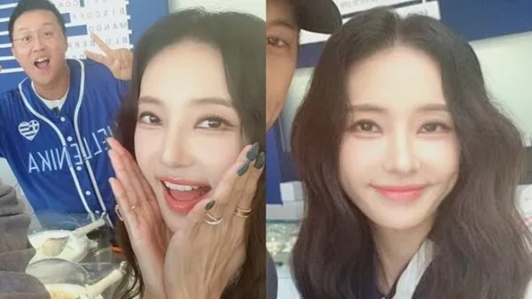 Han Chae-young shows witty response to plastic surgery rumors by covering her jawline in 'Another Change'