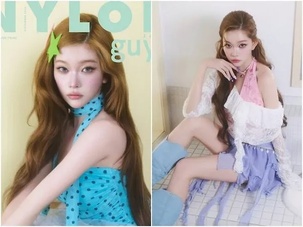 身長170cm・体重53kgのBilllie ツキ、細身ながらも鉄をも溶かしそうな強烈な眼差し