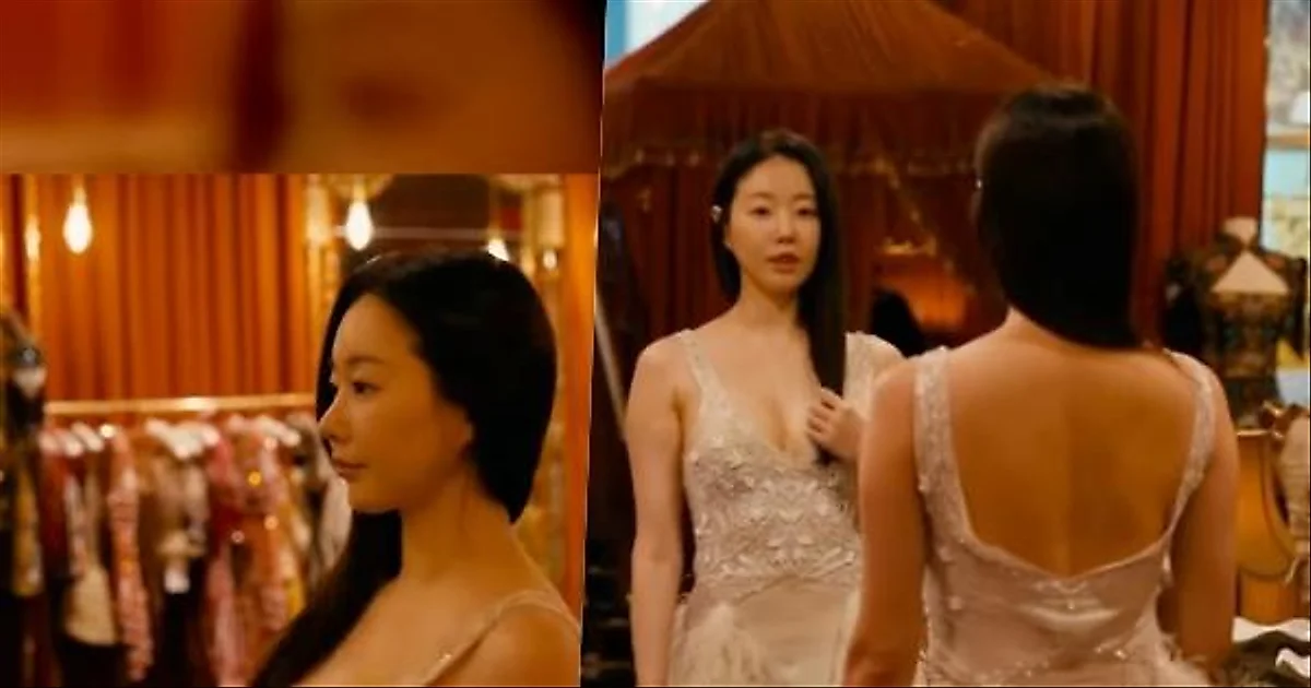 48岁Kim Sa-rang纽约试穿婚纱，是“时机成熟了吗”？