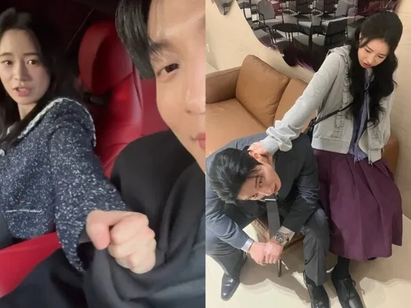 Heo Nam-jun grabbed by the collar by Lim Ji-yeon in romantic chemistry scene