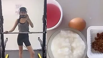 Ahn Eun-jin's 10 kg Weight-Loss Diet: White Porridge, Eggs, Natto and Dongchimi