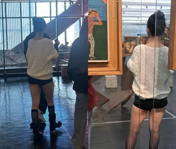 Karina aespa khoe vẻ đẹp tri thức khi ghé thăm bảo tàng tại Brazil
