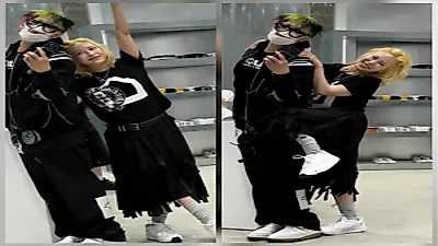 BoA、急性骨壊死を乗り越え顔を隠した男性に背負われる姿公開
