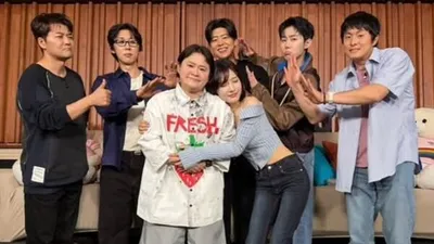 Kim Shin-young, tình trạng gần đây trông gầy gò khi đang vượt qua cơn cảm lạnh