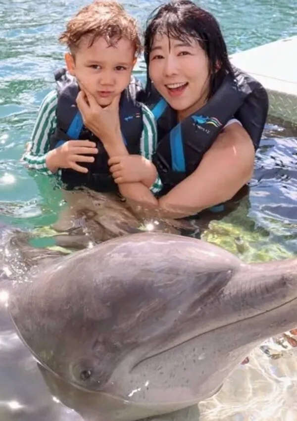 Sayuri's son Zen shows rapid growth—a global kid dreaming of speaking 5 languages