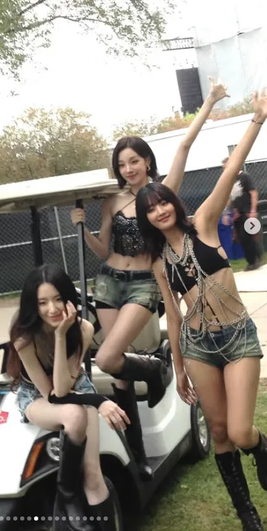 Miyeon và Yuqi (G)I-DLE gây bão với vóc dáng cực phẩm sau màn trình diễn tại Lollapalooza