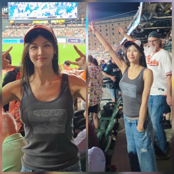 Ha Ji-won Becomes First Korean Actress to Throw Out First Pitch at MLB Game; Spotted in Stands
