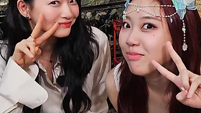 Lee Young Ji's night out with Shin Min-a after Waterbomb Festival