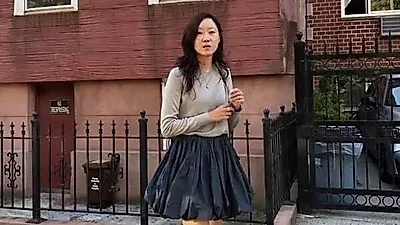 Gong Hyo Jin showcases signature style in New York