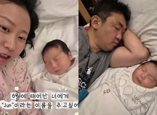「ナソル」17期ヒョンスク&サンチョル夫妻に、二人によく似た息子が誕生