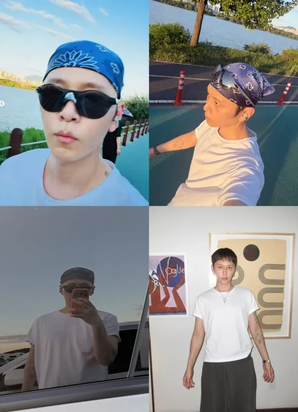 Yong Jun-hyung dường như có vầng trán rộng hơn sau khi kết hôn với Hyuna - Chuyến du lịch LA