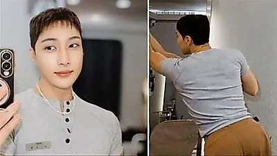 金基洙、美容室経営で激変！洗練されたメイクと引き締まった体格を公開