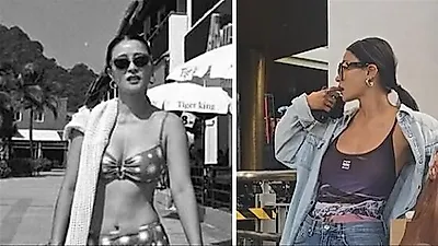 Hwangbo stuns in bikini on Phi Phi Island with ageless physique