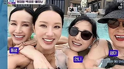 「四つ子じゃないの？」オム・ジョンファ、驚きの家族写真の舞台裏を語る