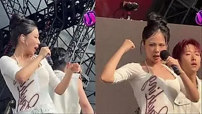 BIBI and Zelo spark controversy over suggestiveness at Waterbomb Seoul 2026