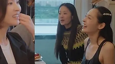 Song Hye Kyo bursts into laughter at Go Hyeon-jeong's witty wine critique